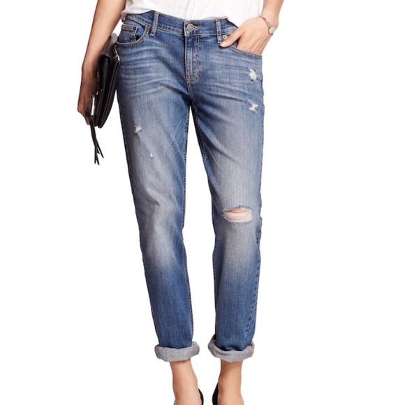 banana republic distressed jeans